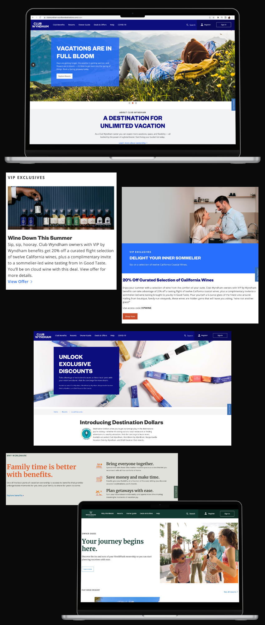 Club Wyndham and WorldMark Web